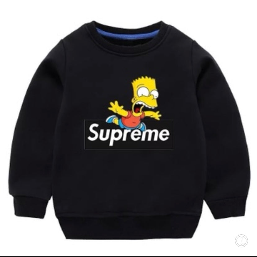 Black Simpsons Sweater